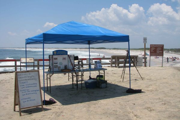 Holgate NJ Interpretative station display outdoor